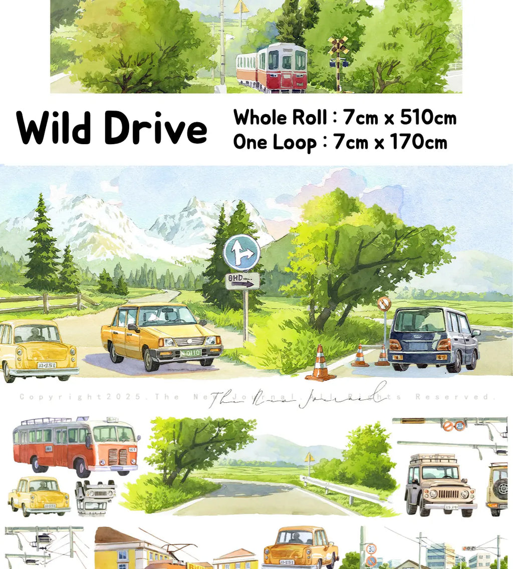 Drive & Dwell · Road Trip & Camping Tape NEW