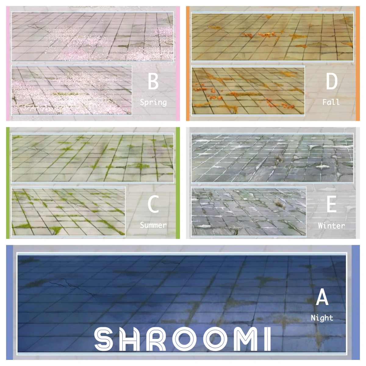 Pavement Collection Vol.1 - 5 Styles