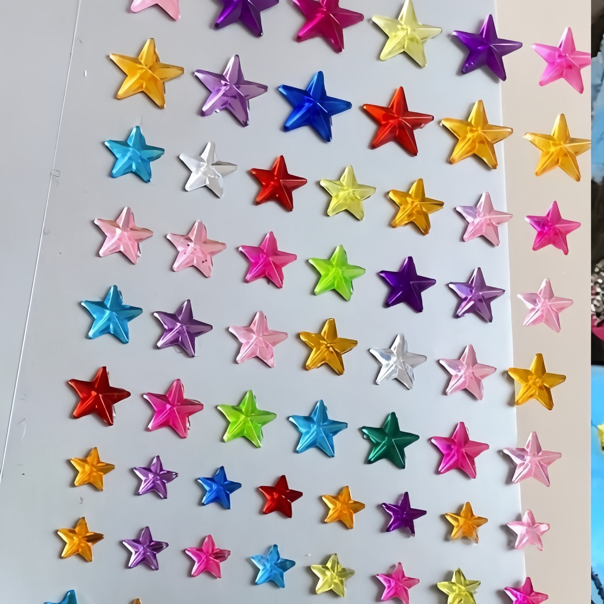Moon, Star & Heart Gemstone Sticker Pack