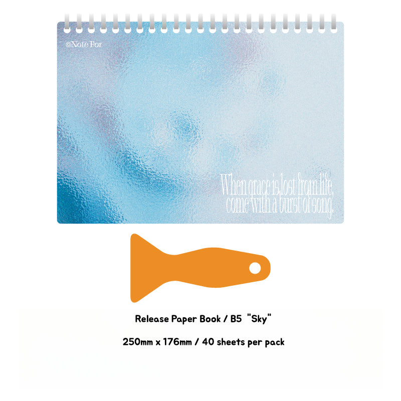 Release Paper Book / Sticker Backing Book