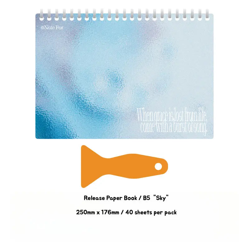 Release Paper Book / Sticker Backing Book