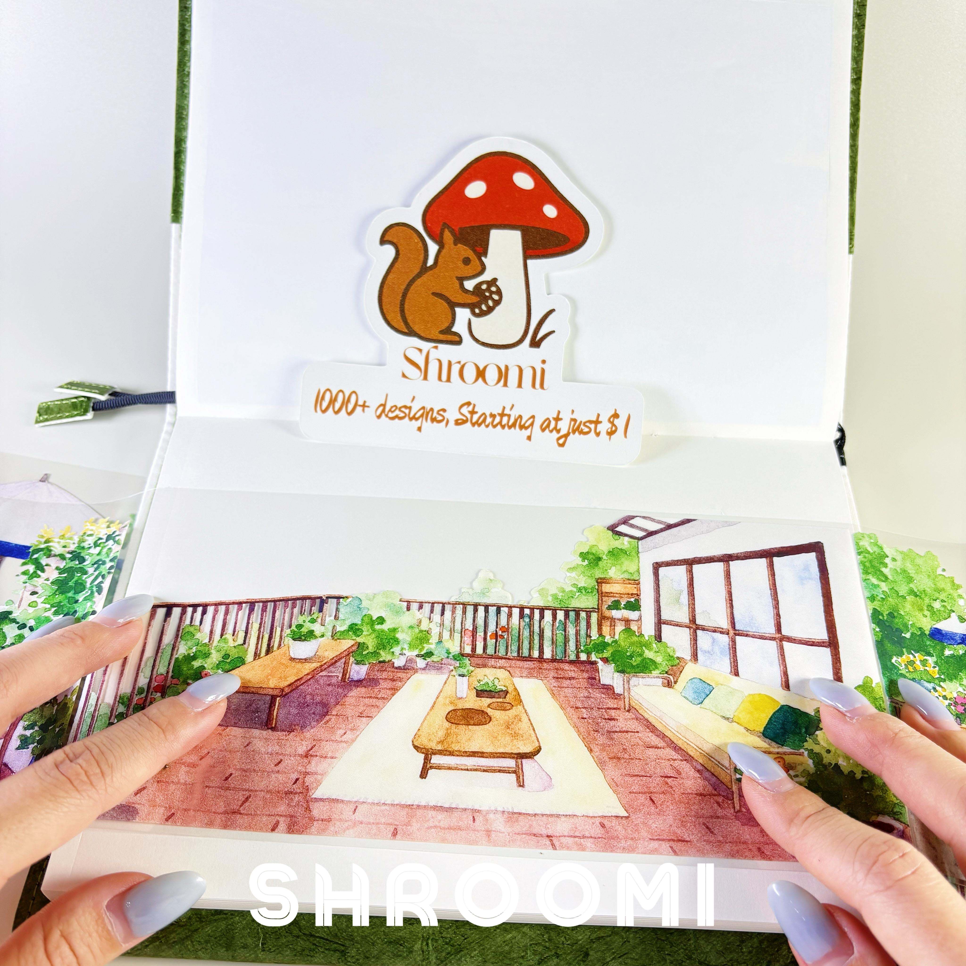 Rooftop Garden PET Tape Sunny Terrace Cafe PET Tape | Cozy Outdoor Garden Washi Tape | Balcony Life Decorative Tape