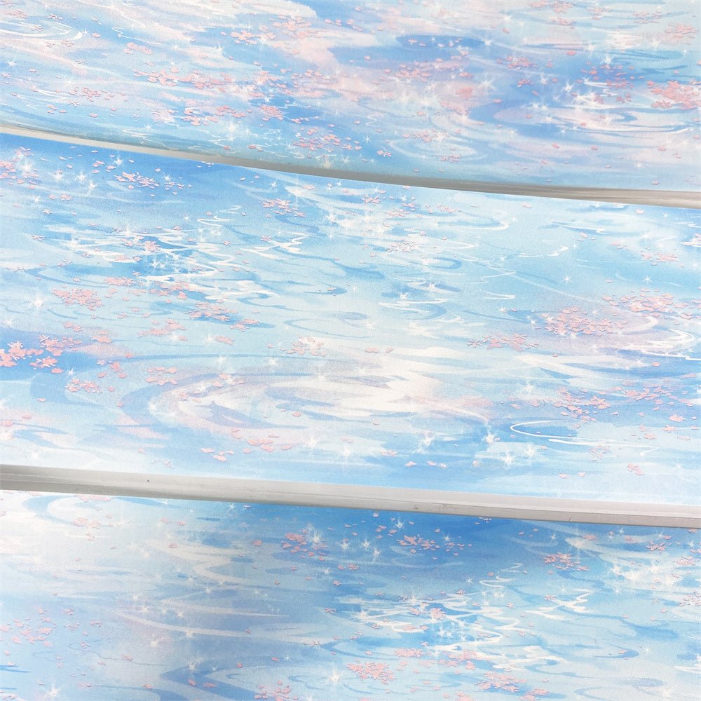 Dreamlight Ripple PET Tape – Scenic Water Surface Design - Shroomi