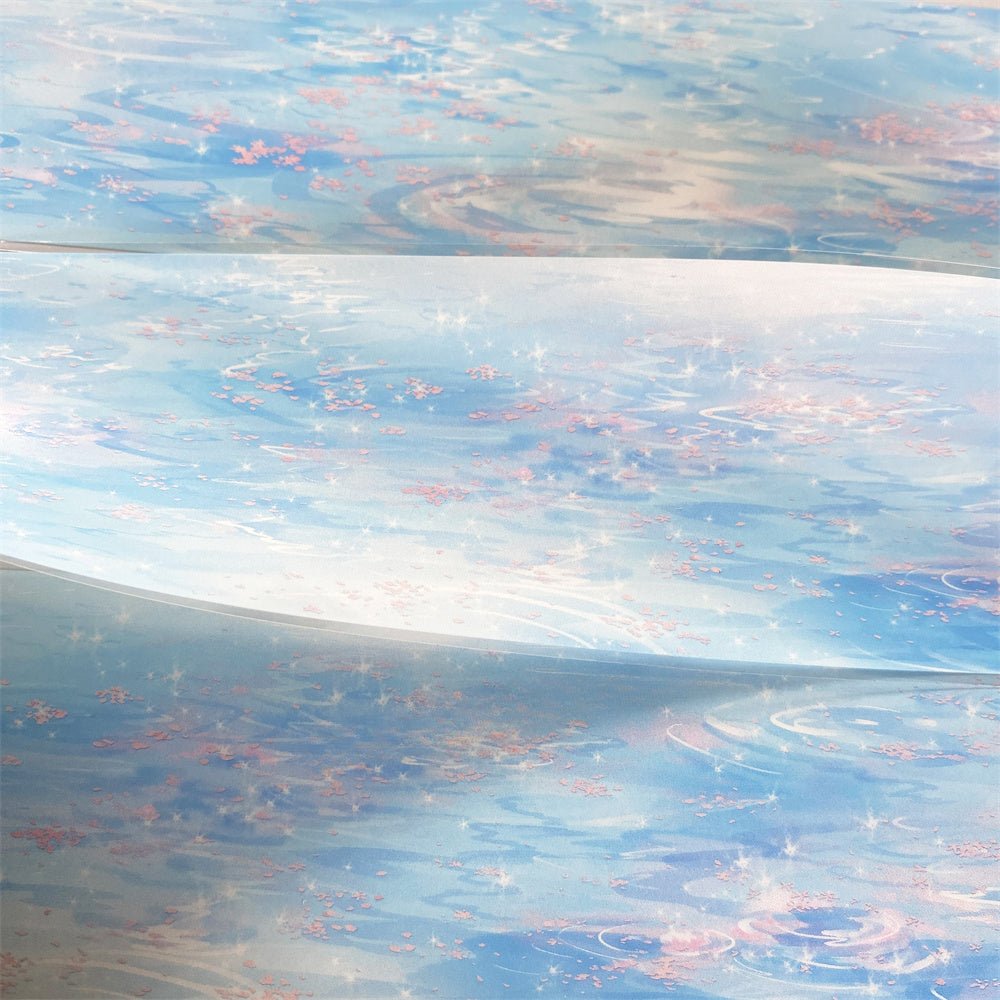 Dreamlight Ripple PET Tape – Scenic Water Surface Design - Shroomi