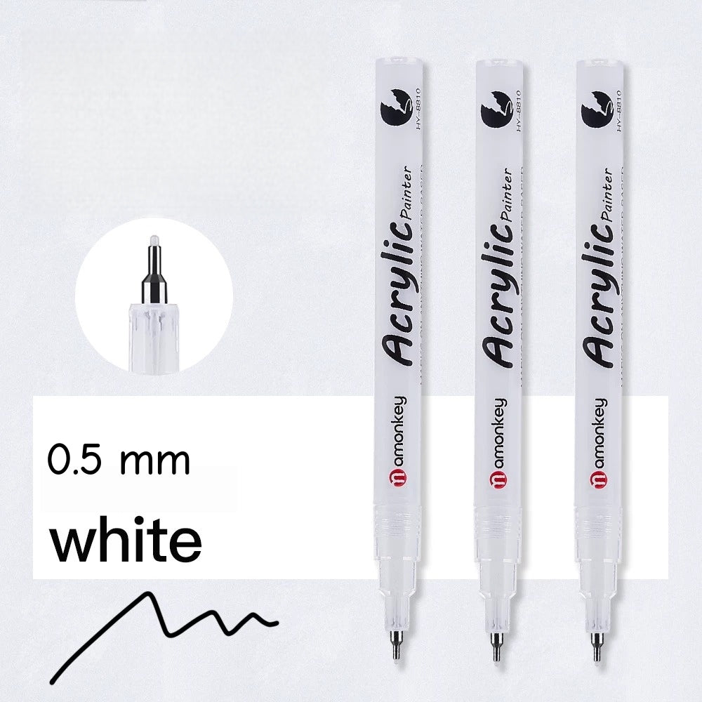 Acrylic liner markers