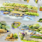 City Park PET Tape JINGWUZHI