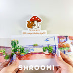 Rooftop Garden PET Tape Sunny Terrace Cafe PET Tape | Cozy Outdoor Garden Washi Tape | Balcony Life Decorative Tape