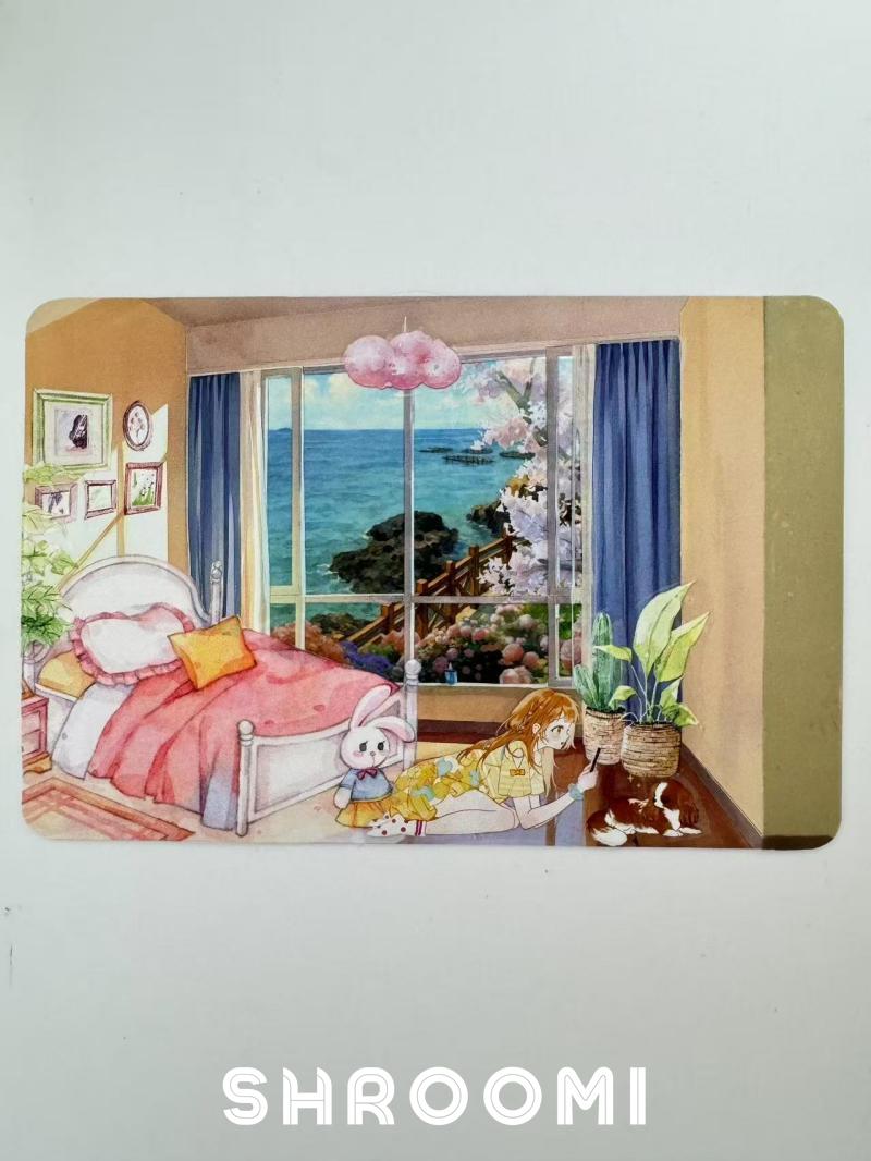 Bedroom Interior Background PET Tape