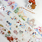 Charming playground scene from the Playground Story Series, featuring vibrant characters engaged in playful activities.