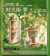 Emerald Time Street PET Tape - Shroomi