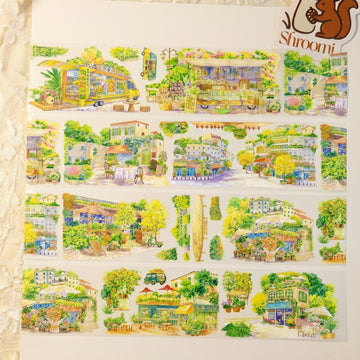 Sunny Garden Town PET Tape