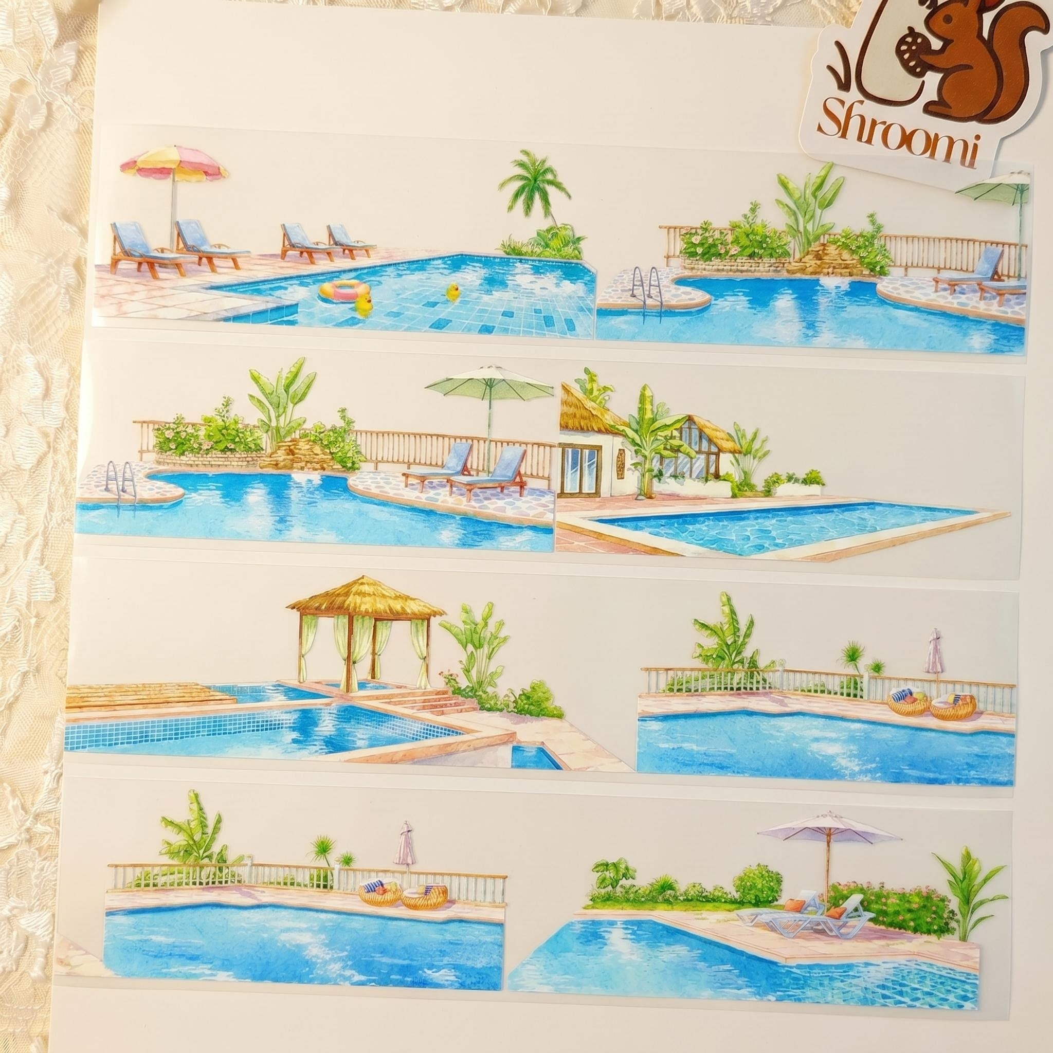 Resort Pool PET Tape