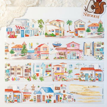 Seaside Town PET Tape