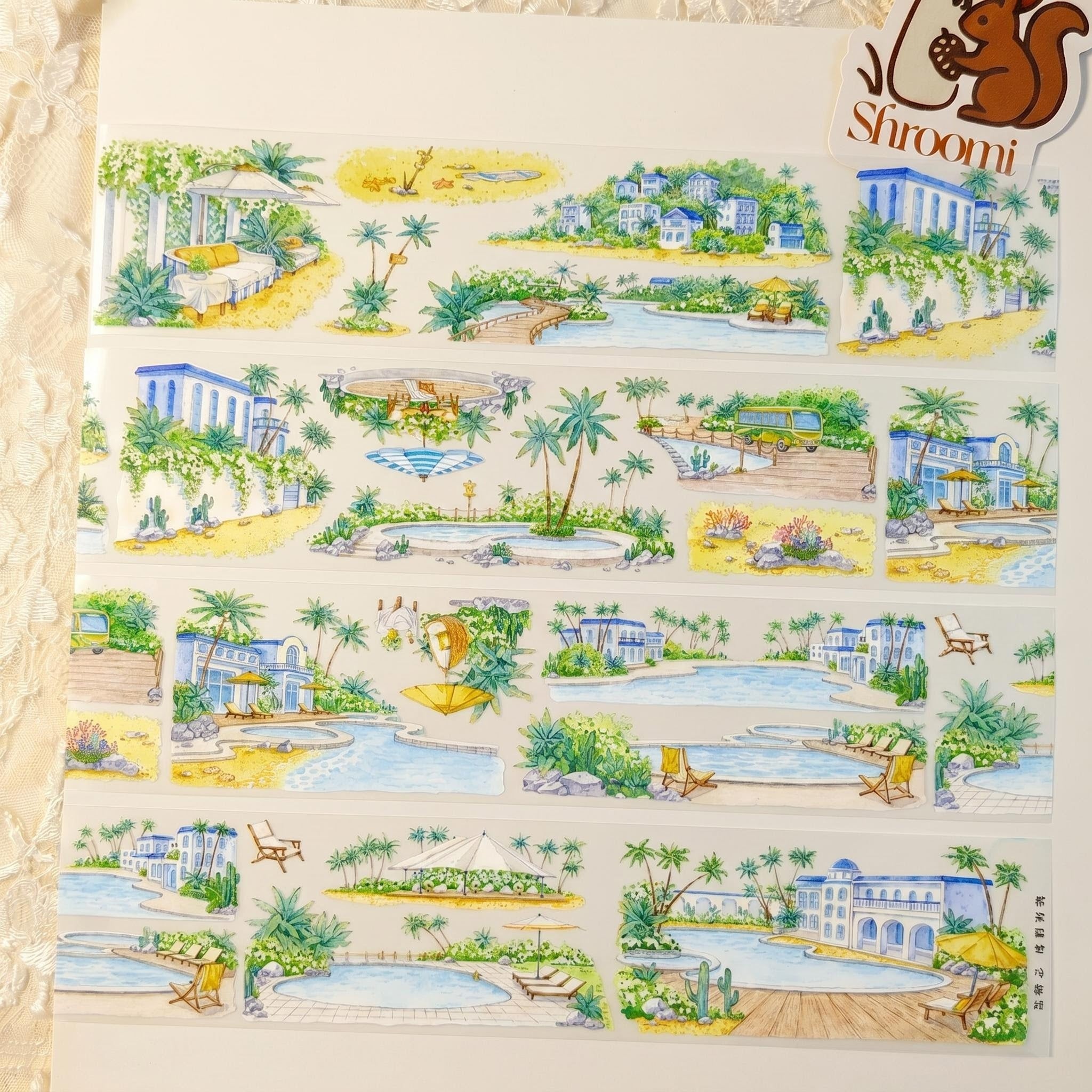 Seaside Resort Bay PET Tape