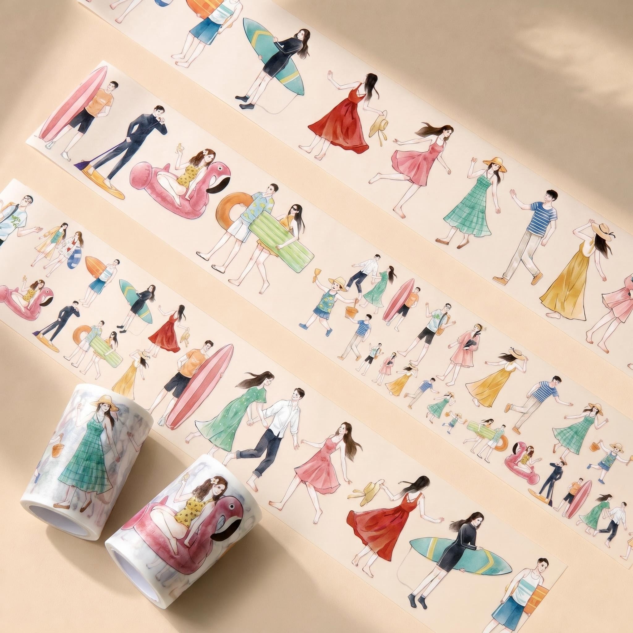 Summer Scene-Building Decorative Tape Collection