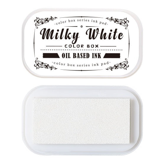 Vintage oil-based ink pad set with colorful retro label cases for rubber stamps, planners, tags, and paper crafts