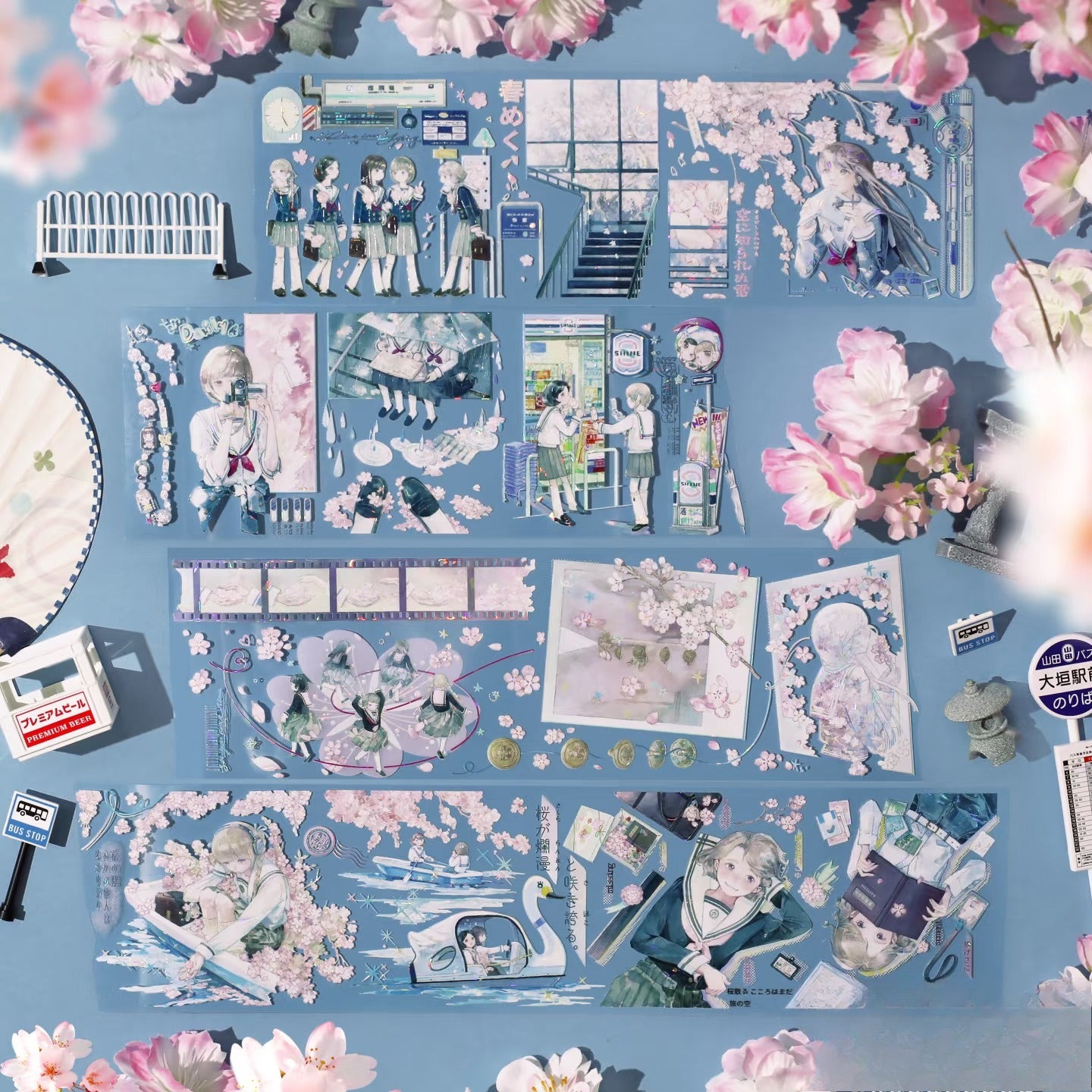 Sakura Correspondence PET Tape