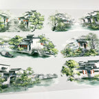Jiangnan Town Washi Tape ZERO