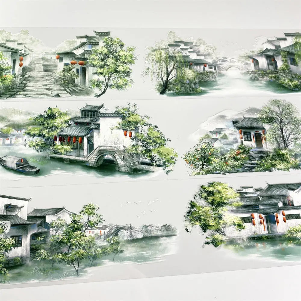 Jiangnan Town Washi Tape ZERO