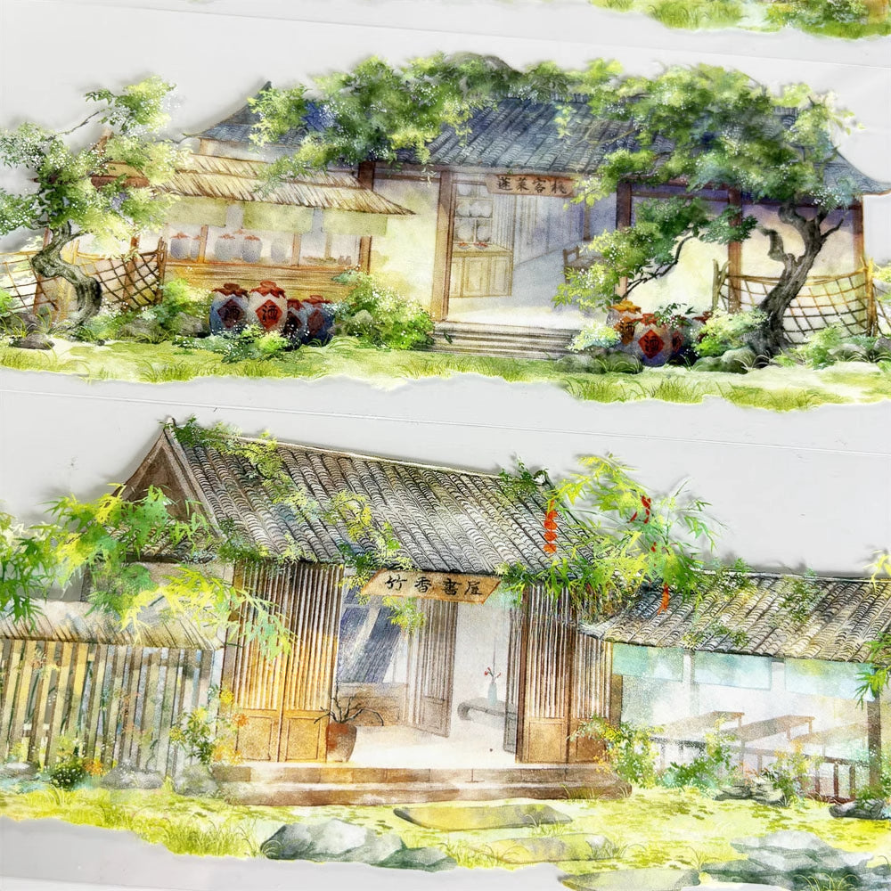 Countryside Cottage PET Tape