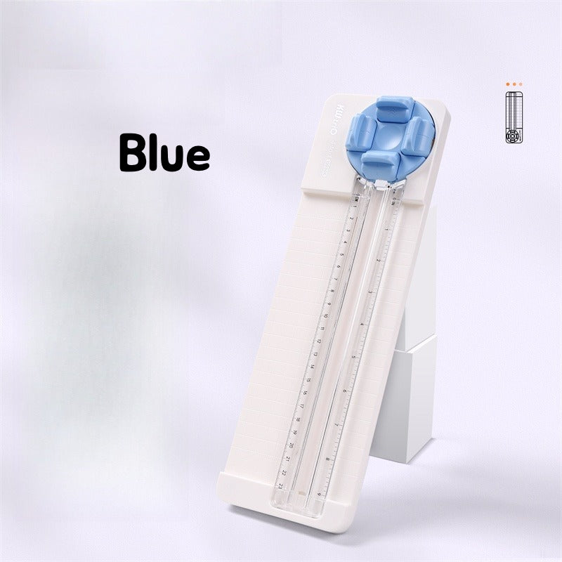 Crafty Cut 4-in-1 Paper Trimmer / Cutter Crafty Cut 4-in-1 Paper Trimmer Cutter for Journaling & Crafting | Straight, Wave, Perforate, Score