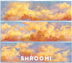 Sky Collection Vol.2 - One Loop/Whole Roll Sky Collection Vol.2 – Sunrise, Cloud & Twilight PET Tape Set for Journaling