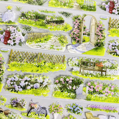 Garden Courtyard PET Tape - Shroomi