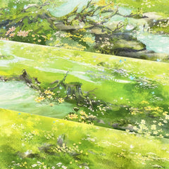 Green Meadow Dreams PET Tape - Shroomi