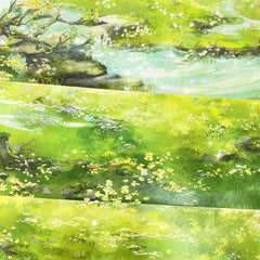 Green Meadow Dreams PET Tape - Shroomi
