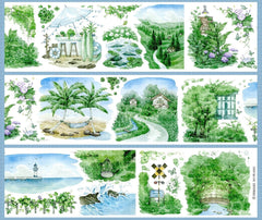 Island Breeze & Green Trail PET Tape - Shroomi