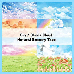 Landscape of Dreamy Scenery Washi Tape - 6 Styles - Shroomi
