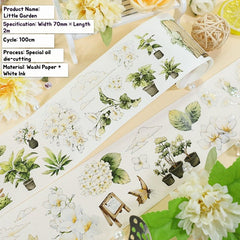 Little Garden Washi Tape - Shroomi
