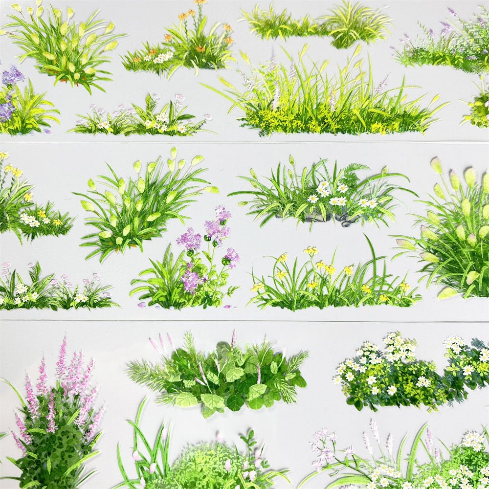 Meadow Grass PET Tape - Shroomi