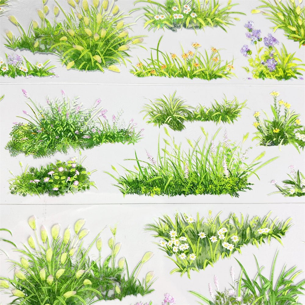 Meadow Grass PET Tape - Shroomi
