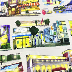 Night Japan Street View PET Tape - Shroomi