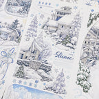 Snowy Mountain Town PET Tape Snowy Mountain Town PET Tape | Journaling & Collage