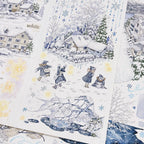 Snowy Mountain Town PET Tape Snowy Mountain Town PET Tape | Journaling & Collage