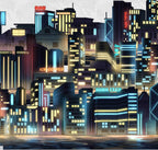 Neon City Nights PET Tape - Whole Roll Neon City Nights PET Tape Loop | Shroomi