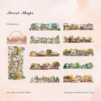 Scenic Landscape PET Sticker Collection 6 Styles - Shroomi