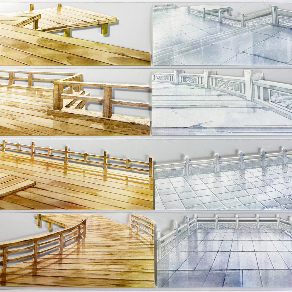 Scenic Overlook Deck PET Tape - Shroomi