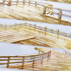 Scenic Overlook Deck PET Tape - Shroomi