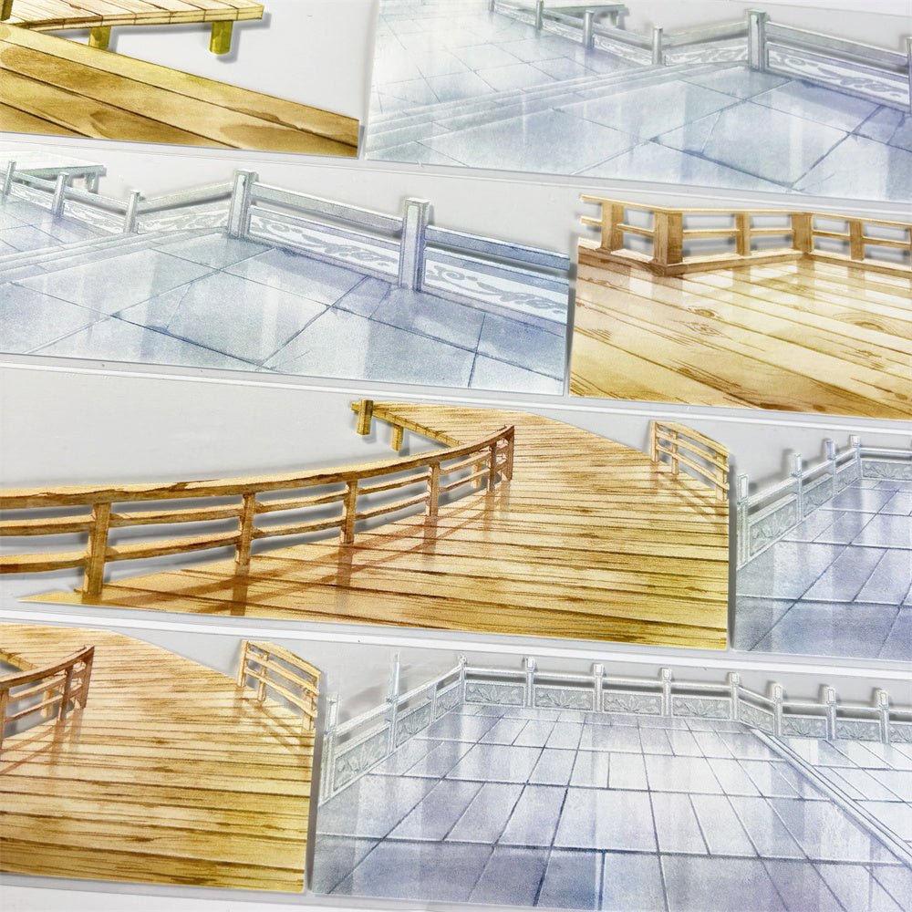 Scenic Overlook Deck PET Tape - Shroomi
