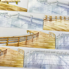 Scenic Overlook Deck PET Tape - Shroomi