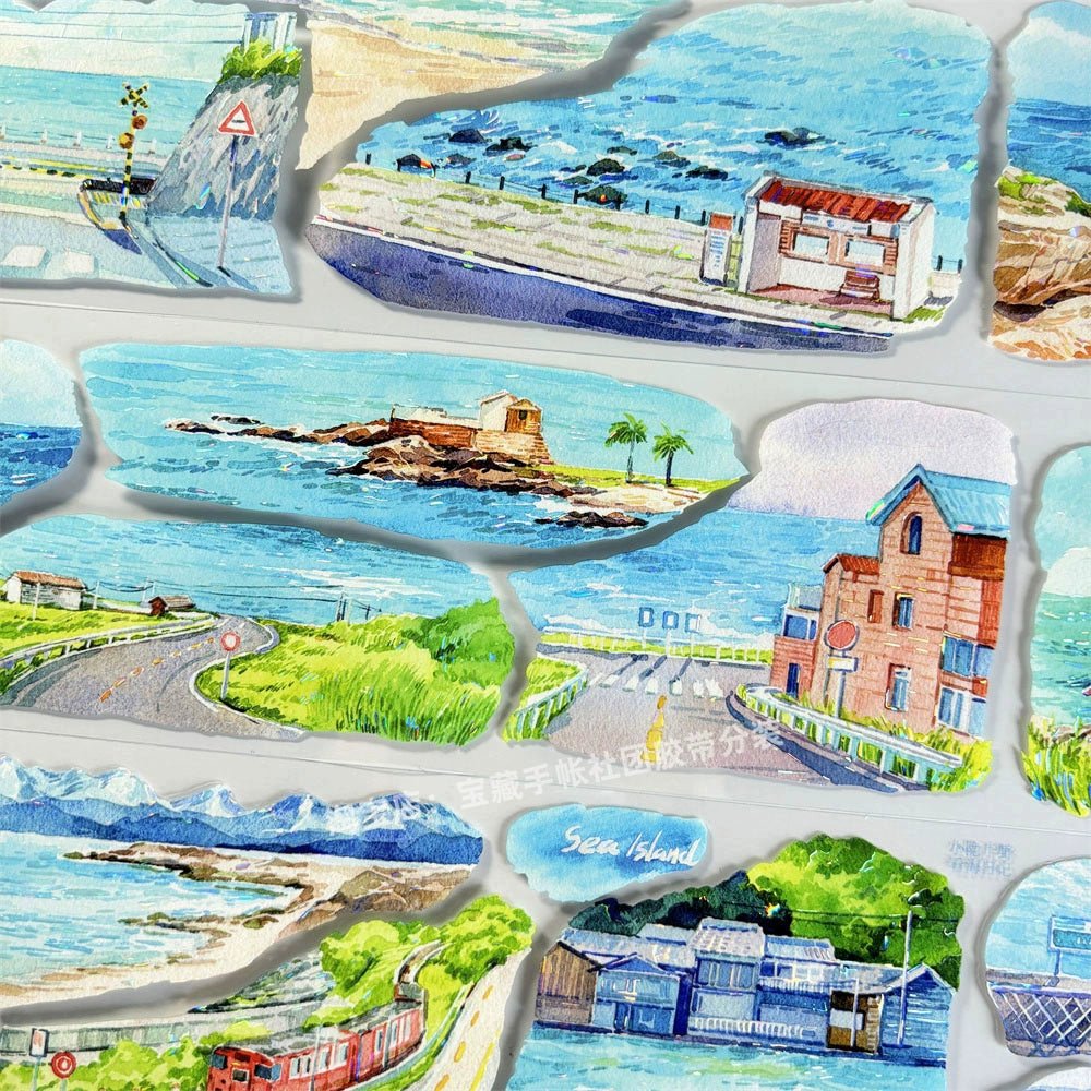Sea Island Journal PET Tape - Shroomi