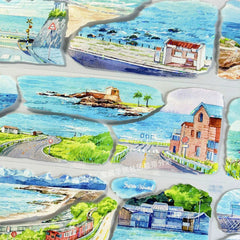 Sea Island Journal PET Tape - Shroomi