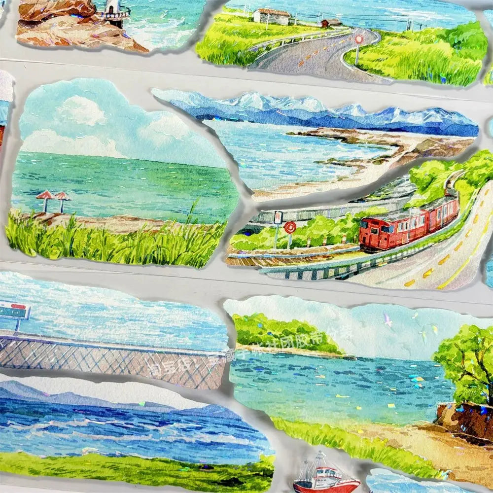 Sea Island Journal PET Tape - Shroomi