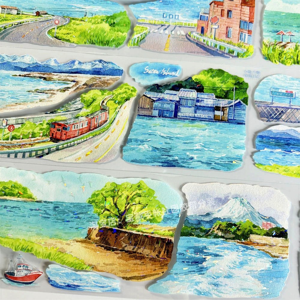 Sea Island Journal PET Tape - Shroomi
