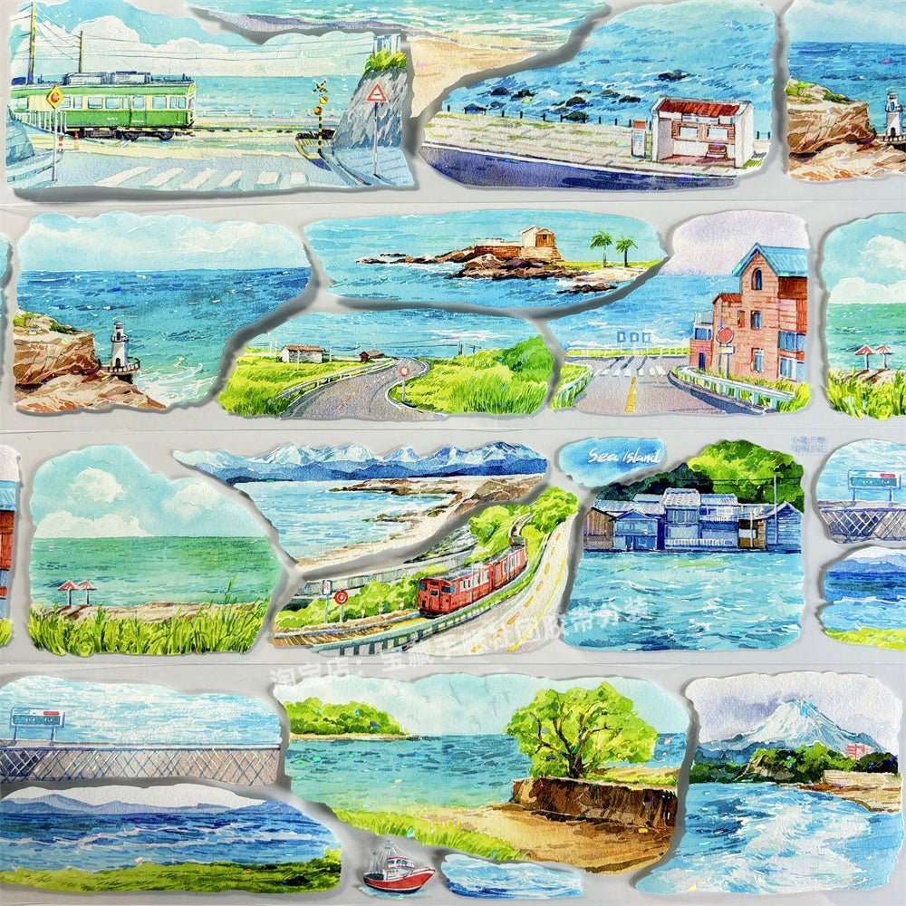 Sea Island Journal PET Tape - Shroomi