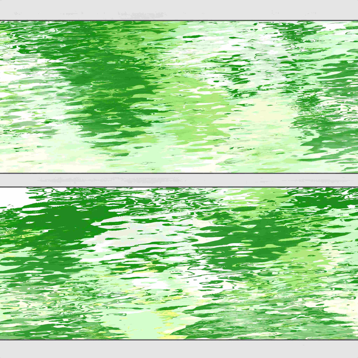 River Water PET Tape – vivid green rippling river water texture