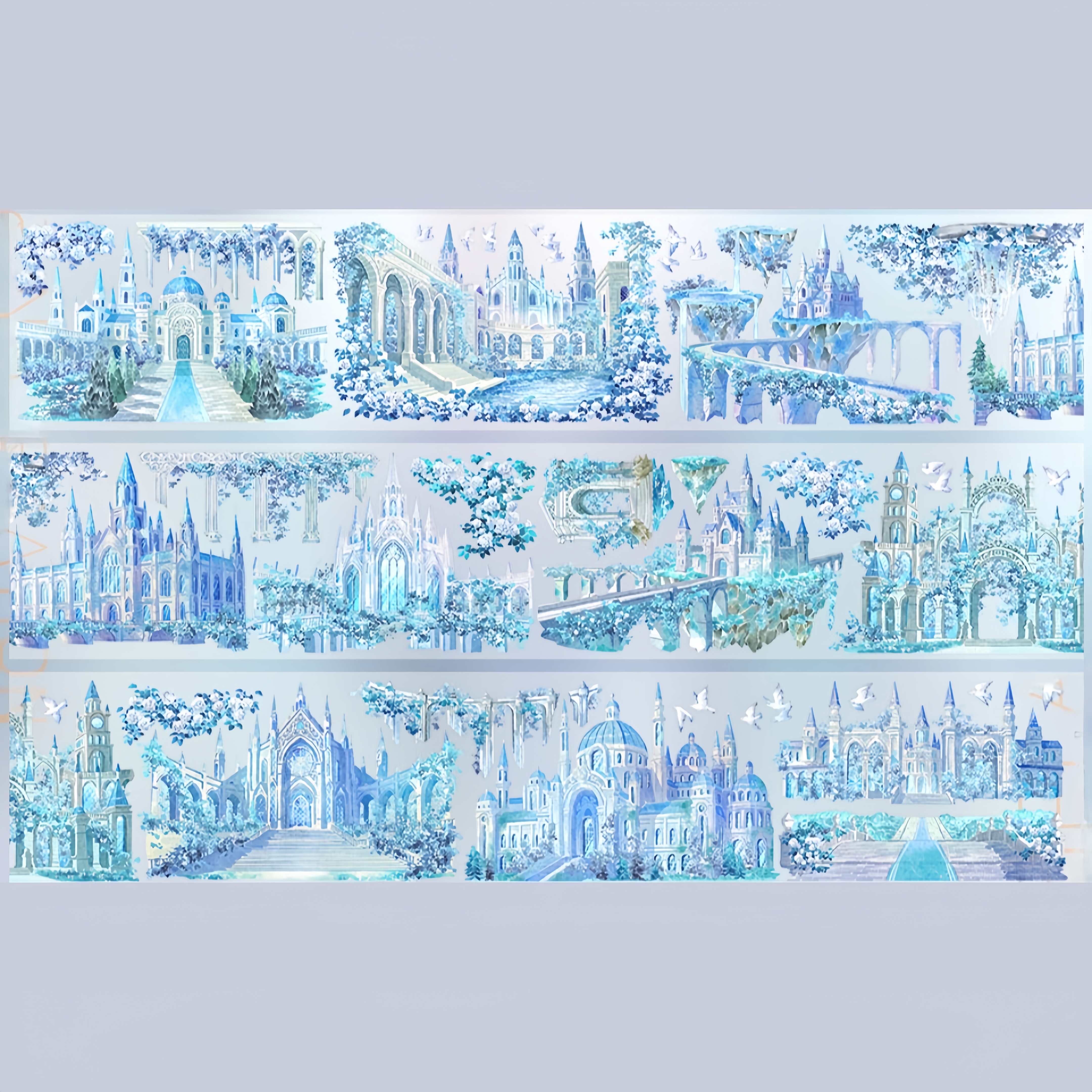 Crystal palace fantasy PET tape detail view